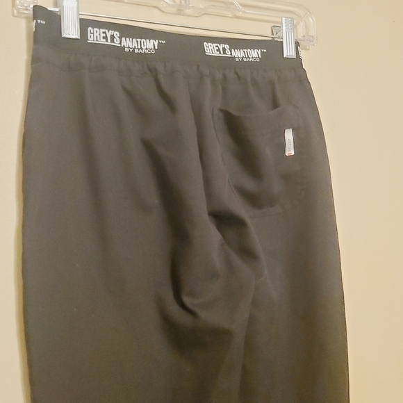 Barco Uniforms | Black Grey's Anatomy Athleisure Medical Scrubs Pants (Size XS) - Picture 13 of 14